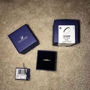 Swarovski Rose Gold Rare Ring